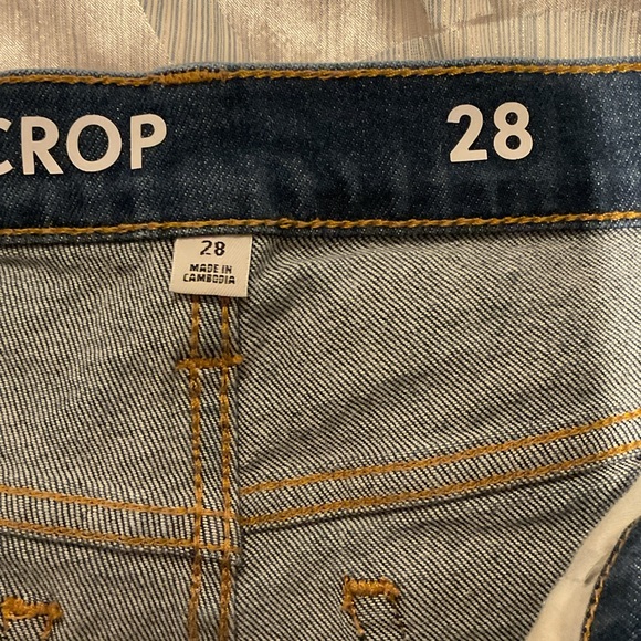 J.Crew Billie Demi-Boot Crop Jean in Lantern Wash Size 28 - Picture 4 of 5